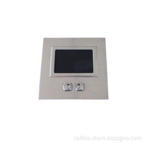 Rugged Panel Mount Industrial Touchpad With Two Buttons
